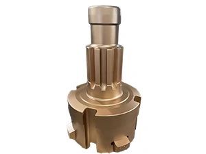 Sistema de perforación con revestimiento concéntrico con bloques