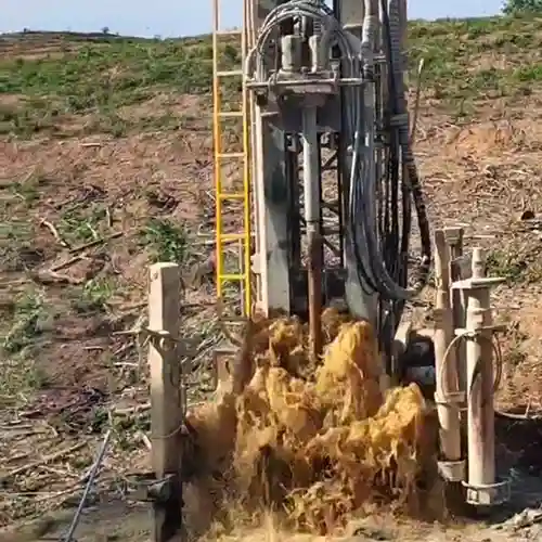 Perforación de pozos de agua