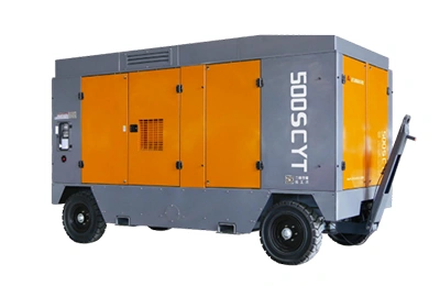 Compresor de tornillo diésel portátil