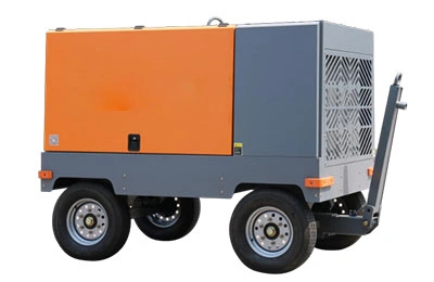 Compresor de tornillo eléctrico portátil