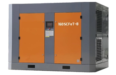 Compresor de tornillo eléctrico estacionario