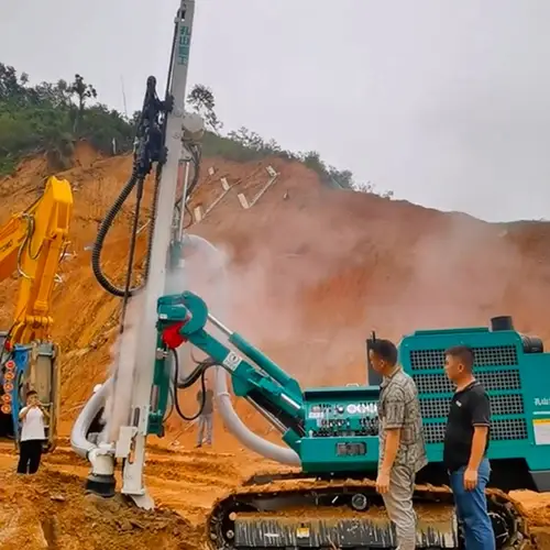 Perforación de pilotes y cimentaciones