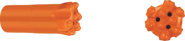 Broca de botón con rosca R